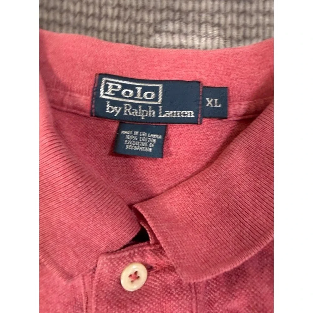 VTG. Lot of 4 Polo Ralph‎ Lauren Mens XL Short Sleeve Polo Shirts Multicolor
